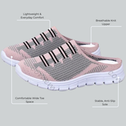 SF Home – Soft Mesh Comfort Mules