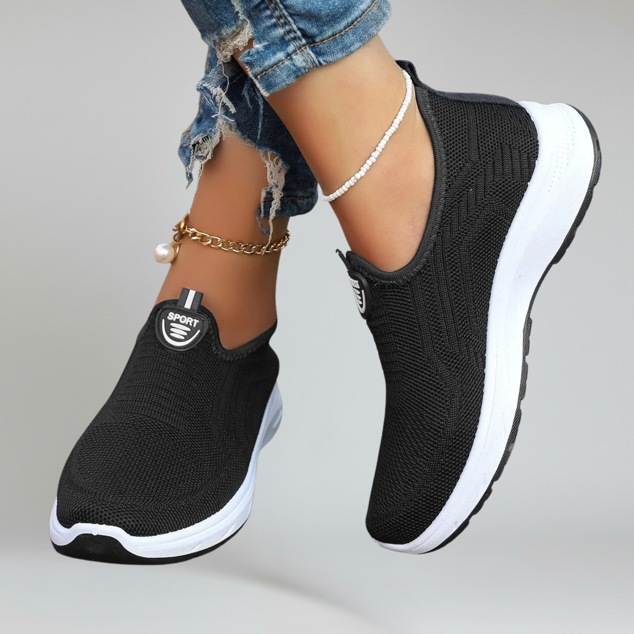 SF Ease – Breathable Everyday Slip-On Sneakers